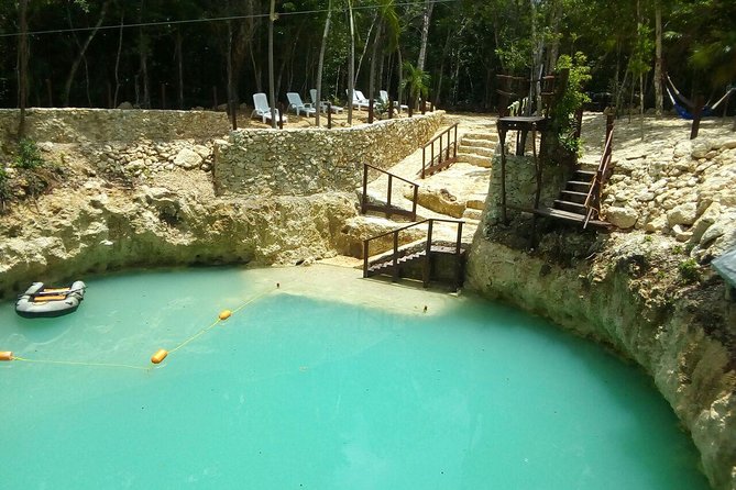 Best Combo from Cancun - Zipline Cenote ATV (Shared) and Lunch From Cancun - Lunch after the mud and adrenaline