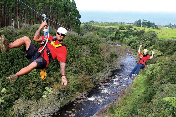 Big Island: 9-Line Waterfall Zipline Experience - From safety talk to harness fitting