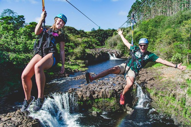Big Island 9-Line Zipline Experience Plus Private Waterfall Swim - Five things to know before you book