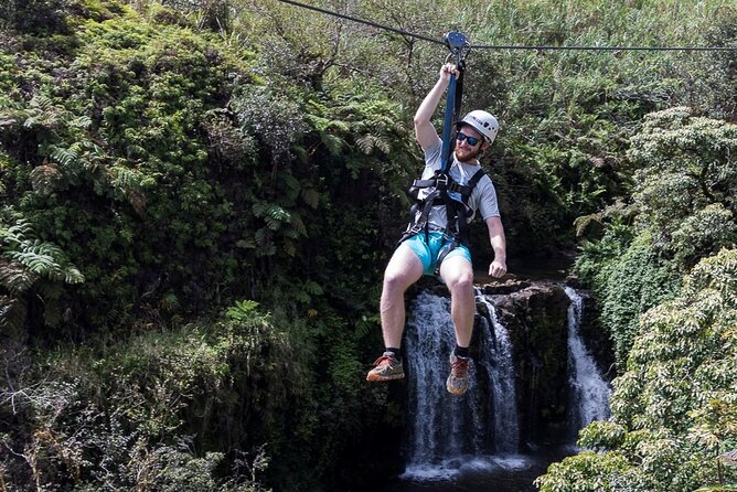 Big Island Zipline Tour Near Akaka Falls (250-ft Waterfall!) - Weather, clothing, and physical demands