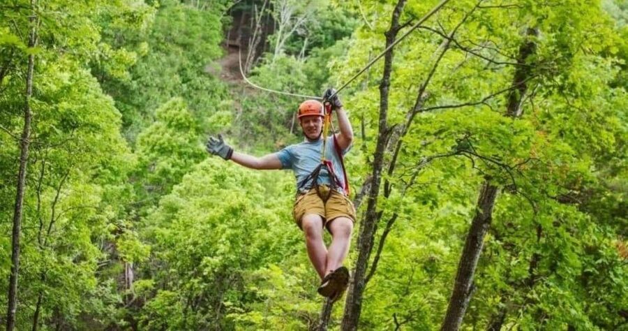 Branson: Zipline Canopy Tour - Starting at Inspiration Tower