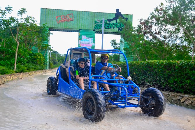 Buggy Adventure, Zipline Mega Splash and Waterfall Pool at Bavaro Adventure Park - Starting with training and the buggy route