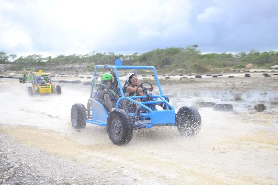 Buggy Ride, Zipline Splash & Waterfall Pool Combo with Lunch - Key points at a glance