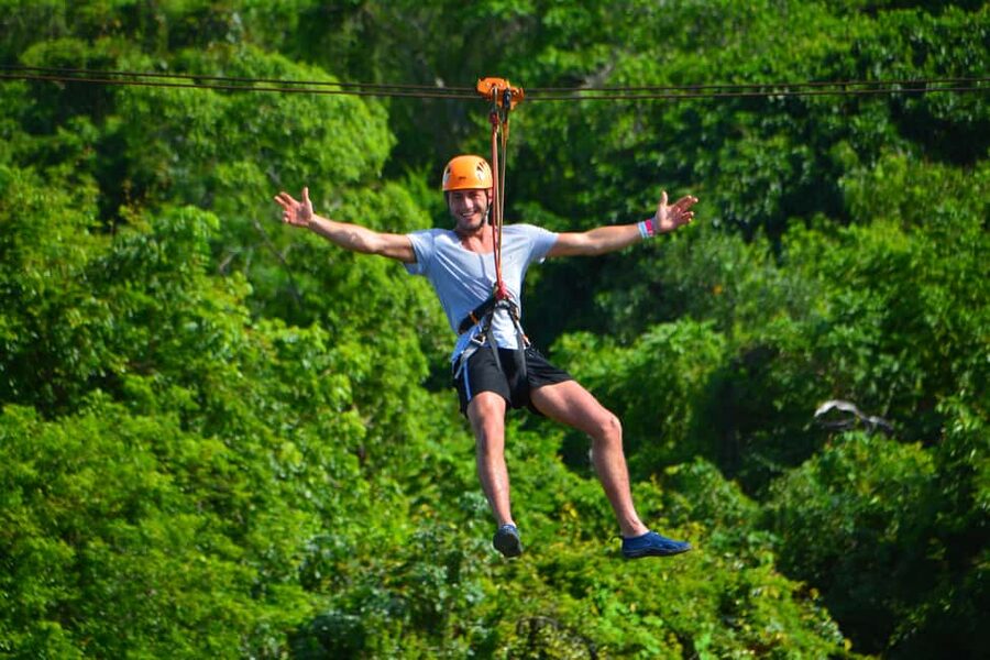 Buggy Ride, Zipline Splash & Waterfall Pool Combo with Lunch - Lunch, drinks, and what is included