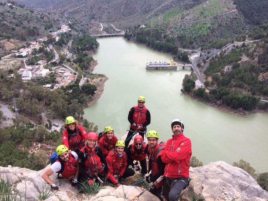 Caminito del Rey: Vía Ferrata Rappeling & Zip-Lining - Climbing the First Vertical Wall