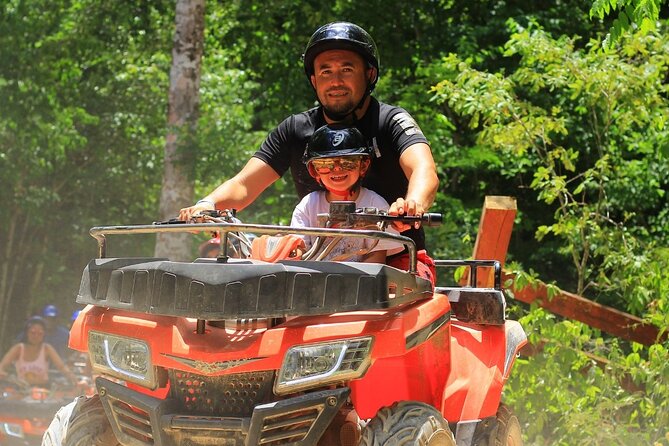 Cancun Adrenaline Rush; ATV, Zipline and Cenote discovery - Swimming in a real cenote
