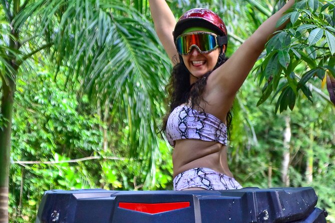 Cancun Adrenaline Rush; ATV, Zipline and Cenote discovery - The ride to La Ruta de los Cenotes
