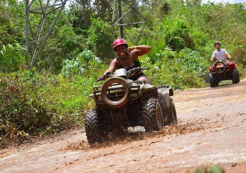 Cancun: Amazing Horseback Riding Tour, Cenote, Zipline & ATV - Horseback riding through the jungle