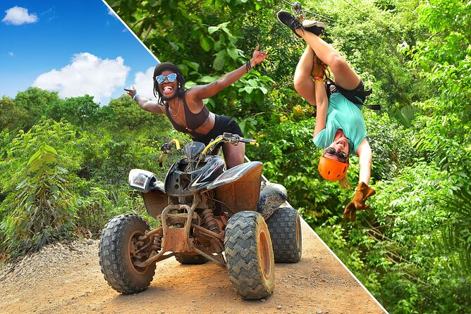 Cancun ATV Jungle Adventure, Ziplines, Cenote and Tequila Tasting - The ATV circuit through the Mayan jungle