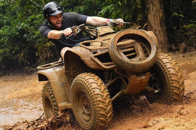 Cancun ATV Jungle Adventure, Ziplines, Cenote and Tequila Tasting - Food, photos, lockers, and the sales pitch