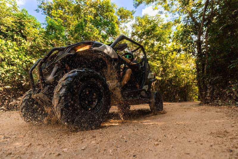 Cancún: Extreme Buggy Adventure with Ziplines & Cenote - The 30-minute buggy course: fun, dusty, and modest
