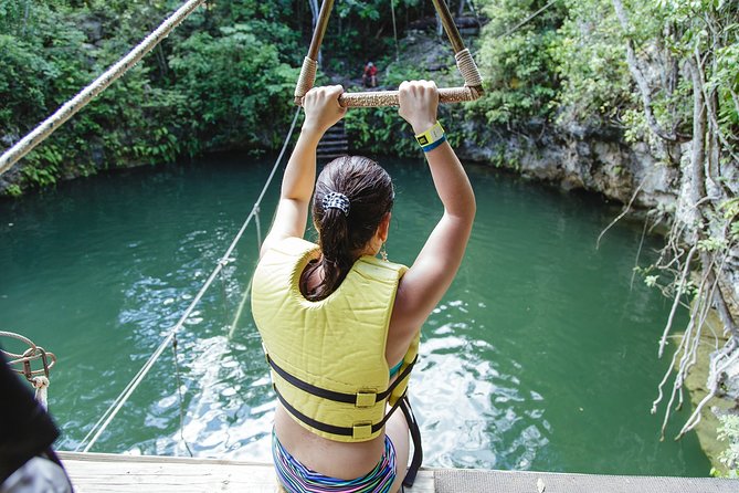 Cancun Extreme Zipline Canopy Tour - The cenote is the day’s best reset