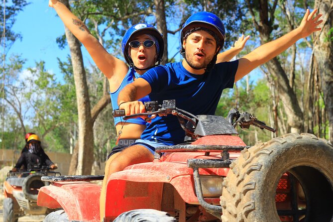 Cancun Jungle Adventure ATVs, Ziplines & Cenote Swim - Key points at a glance