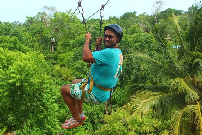 Cancun Off-road: ATVs trip, Ziplines, Cenote swim & Tasty Snacks - The cenote swim is the best change of pace