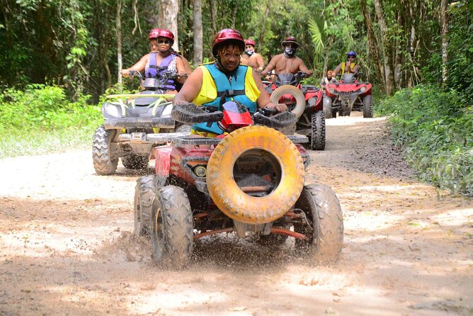 Cancun Wild Day: Zip Lines + ATVs + Cenote + Lunch - Food, drinks, and the long wait