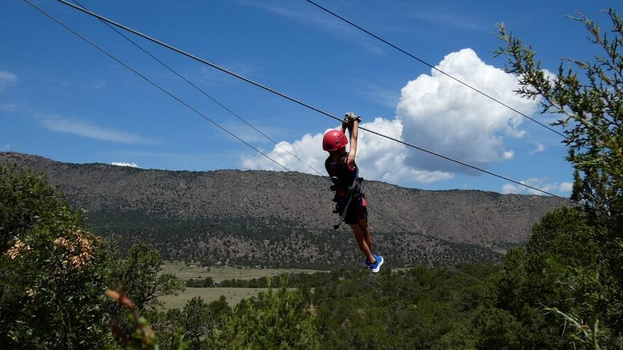Cañon City: Royal Gorge 9-Line Classic Zipline Ticket - The tower climb is part of the workout