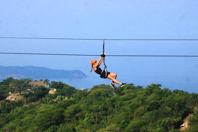Canopy Zipline Tour in Punta Mita - Ten lines through the tropical forest
