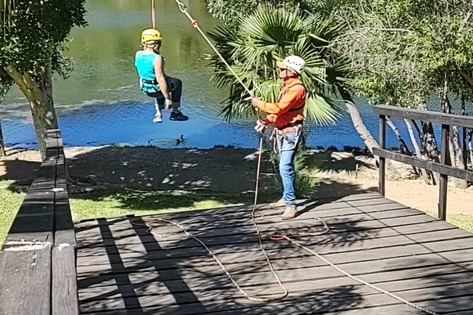 Canopy Ziplines Tour in Las Cañadas Private Tour - Harness measurements and physical comfort
