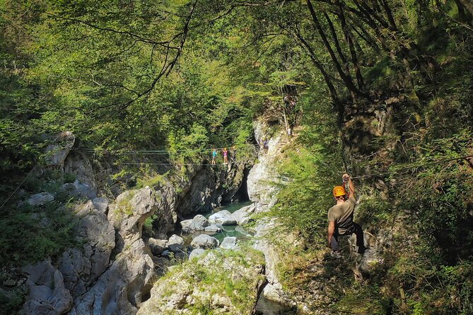 Canyon Zip Line - The 90 to 120-minute course