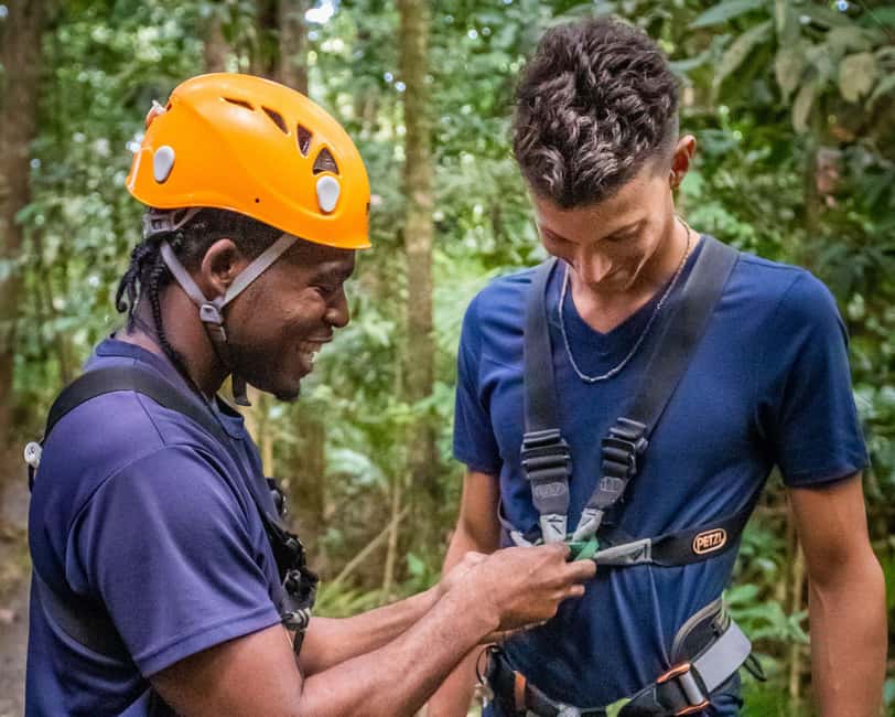 Castries, St. Lucia - Adrenaline Zipline - How long the outing really takes