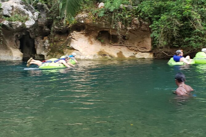 Cave Tubing & Zip Line with Lunch - The 20-minute rainforest walk to the caves