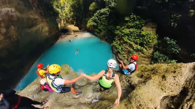 Cebu: Kawasan Falls Canyoneering Tour with Ziplining & Lunch - Flying over the jungle before the canyon