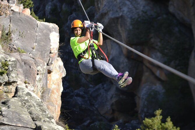 Ceres Zipline Tour - From Cape Town to Ceres in about 90 minutes