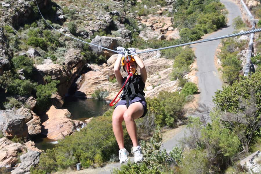 Ceres: Ziplining in the Mountains - Eight Slides Above the Koekedouw River