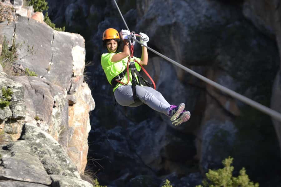 Ceres: Ziplining in the Mountains - The Rock Formations and Ceres Valley Views