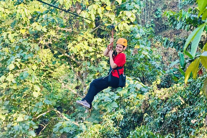 Chiang Mai 3 in 1 Zipline, Elephants and Sticky Waterfall - Meeting rescued elephants with supervision
