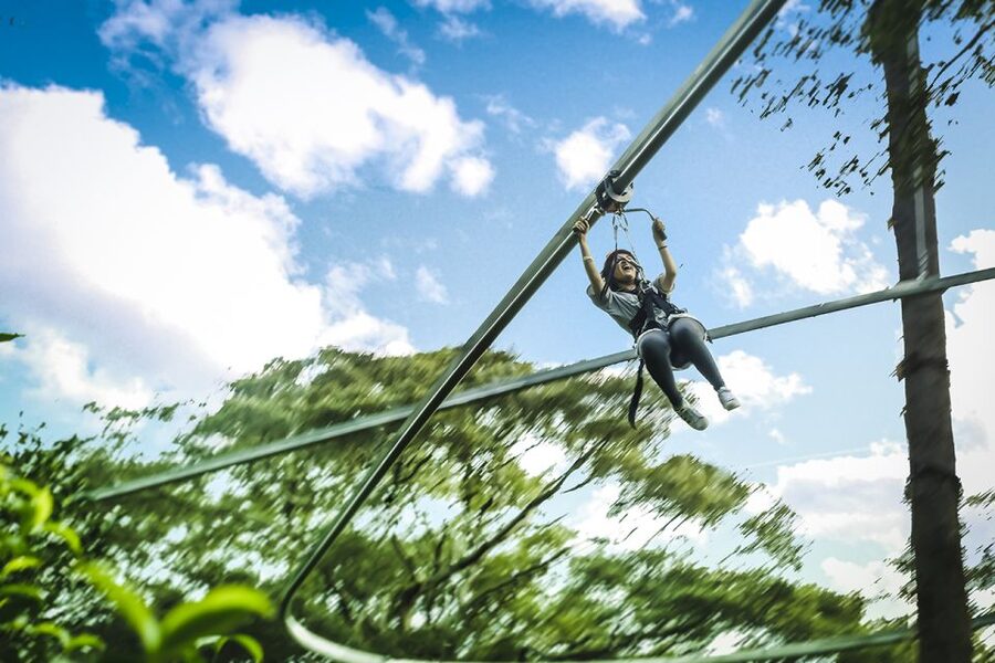 Chiang Mai: Jungle Flight Zip Line Roller Coaster - Reaching the old forest outside Chiang Mai