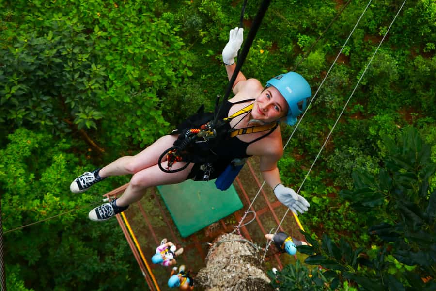 Chiang Mai: Kingkong Smile Zipline with Lunch and Transfers - The key facts at a glance