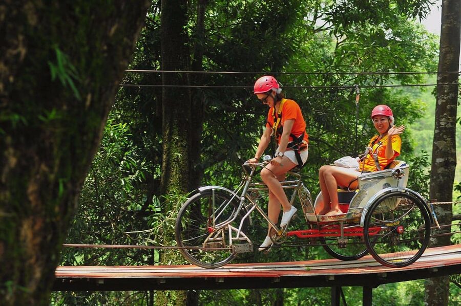 Chiang Mai : Pongyang Jungle Coaster Zipline - Why the private format helps