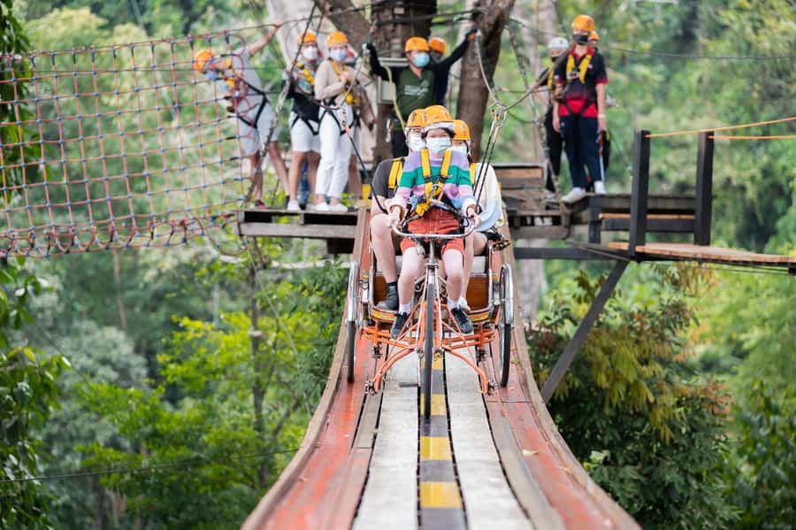 Chiang Mai: Pongyang Jungle Coaster & Zipline with Transfer - Pongyang’s coaster and canopy rides