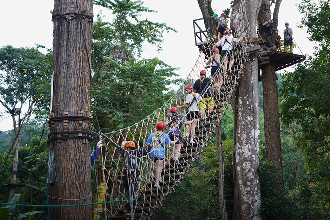 Chiang Mai Sky Hawk Zipline Adventure in the Jungle Canopy - Lunch, water, and the real value of the package