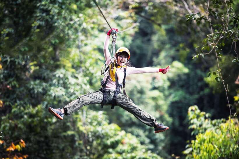 Chiang Mai: Sky Hawk Zipline Adventure With Optional ATV - What the zipline course is really like
