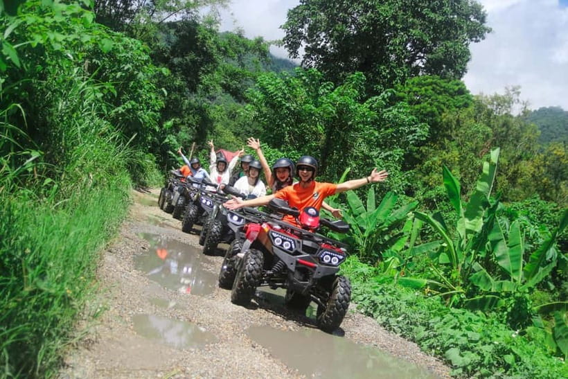 Chiang Mai: Tarzan ATV Ride Optional Zipline & Elephant Tour - Lunch, water, insurance, and transfers