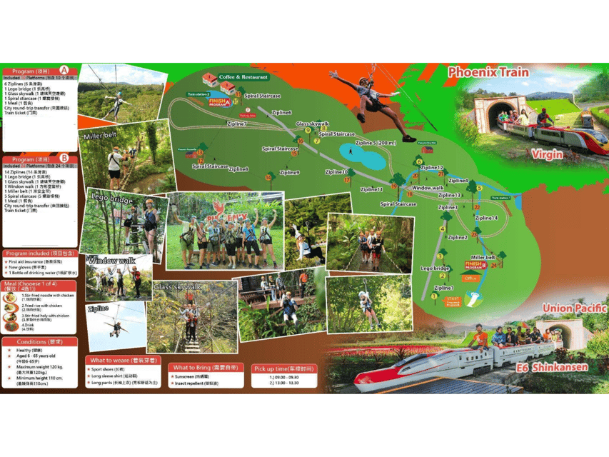 Chiang Mai: Zipline adventure with lunch & city hotel pickup - Key Points at a Glance