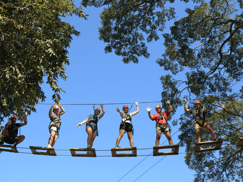 Chiang Mai: Zipline adventure with lunch & city hotel pickup - What the Four-Hour Chiang Mai Outing Includes