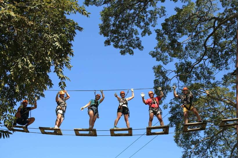 Chiang Mai: Zipline & High Rope Park with Lunch & Transfer - Picking the right high rope course