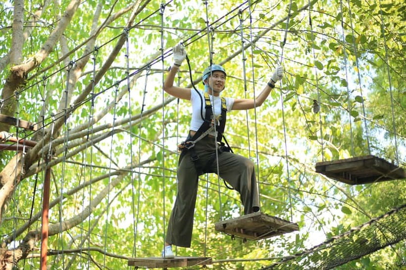 Chiang Mai: Zipline & High Rope without Lunch & Transfer - What the visit may feel like from arrival to finish