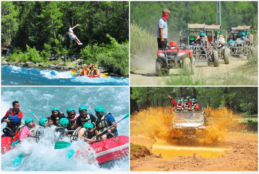 City of Side: Rafting, Zipline, Jeep, Buggy and Quad Combo - What the $26 price really gives you