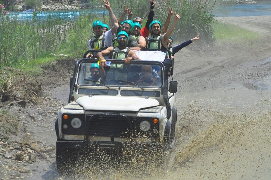 City of Side: Rafting, Zipline, Jeep, Buggy and Quad Combo - Guides, languages, and group atmosphere