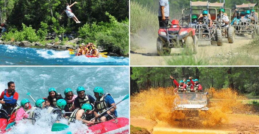 City of Side: Rafting, Zipline, Jeep, Buggy and Quad Combo - Starting with the jeep safari