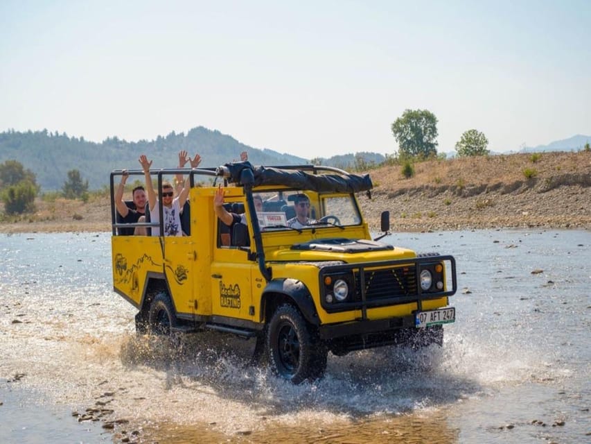 City of Side: Rafting, Zipline, Quad & Jeep (Buggy Optional) - Quad riding on pine-scented tracks