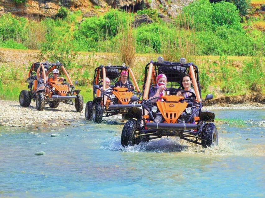 City of Side: Rafting, Zipline, Quad & Jeep (Buggy Optional) - The early pickup and the road from Side