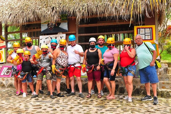 City Tour with Horseback Riding, Zipline, and Dune Buggy at the Countryside - Eight zip lines, 16 platforms, and one suspension bridge
