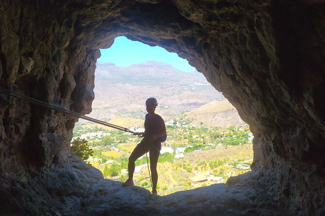 Climbing + Zipline + Via Ferrata + Cave. Adventure route in Gran Canaria - Quick facts about the four-part route