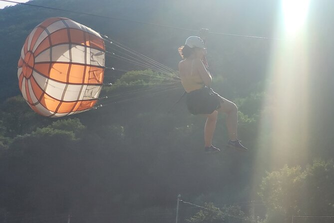 CLUJ ADVENTURE TOUR ! ZIP LINE and HIKE - The 600-meter zipline and the first rush of the day