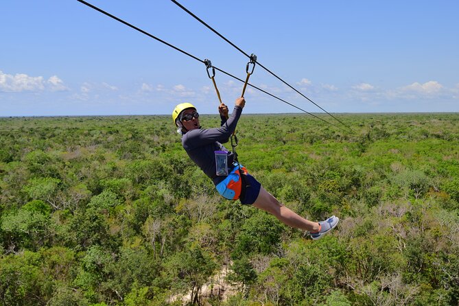 Combo-Adventure: ATV, Ziplines, Rappel and Cenote with Lunch - Mayan ceremony and local history